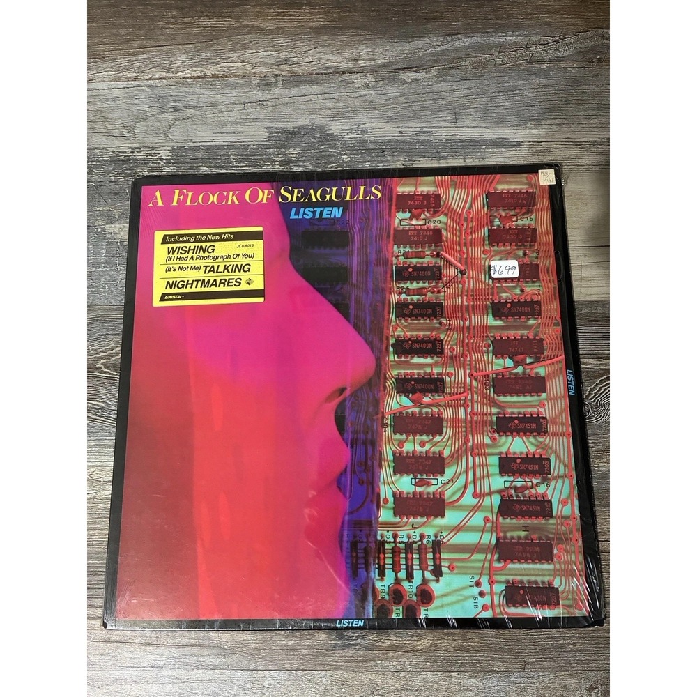 A Flock Of Seagulls - Listen Vinyl LP Record 1983 Jive Records A1B1 LP VG